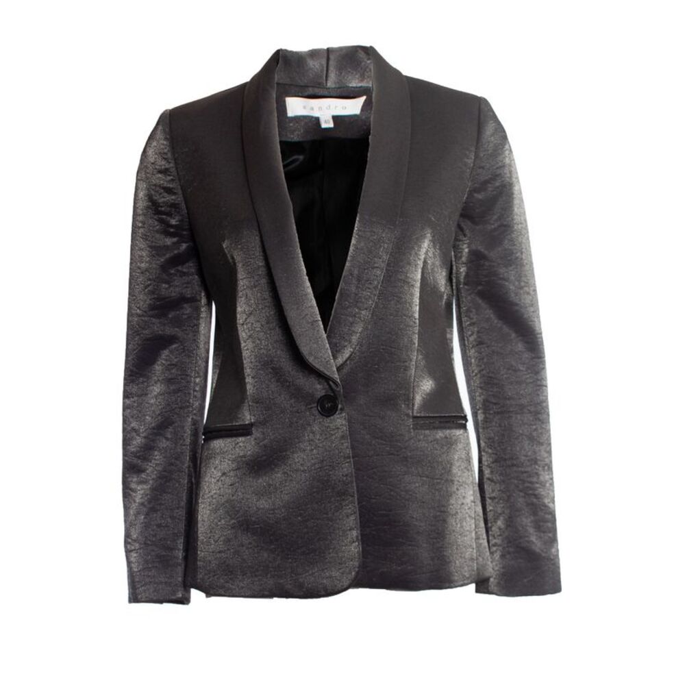 Sandro Metallic blazer